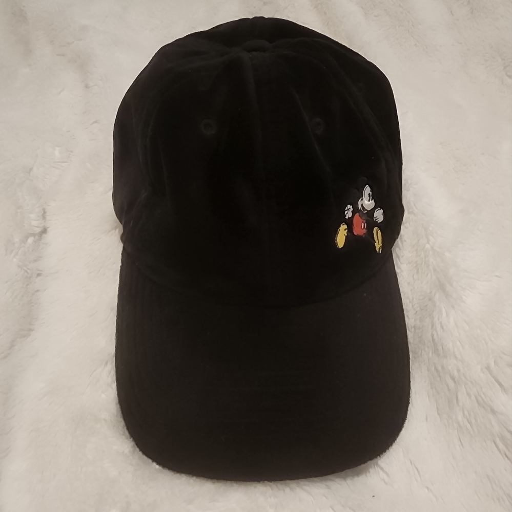 Disney Parks Black Velvet Mickey Mouse Signature Hat 2018